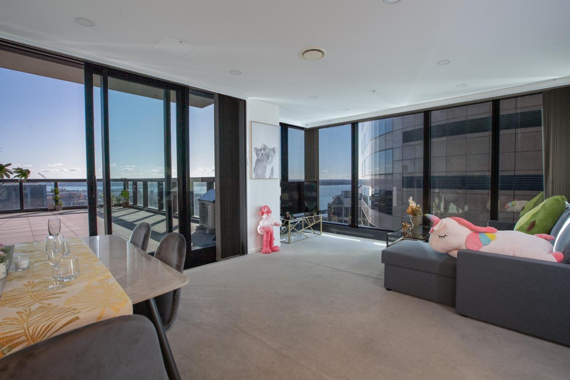 天空城景 海景 私人大阳台公寓 Apartment Auckland